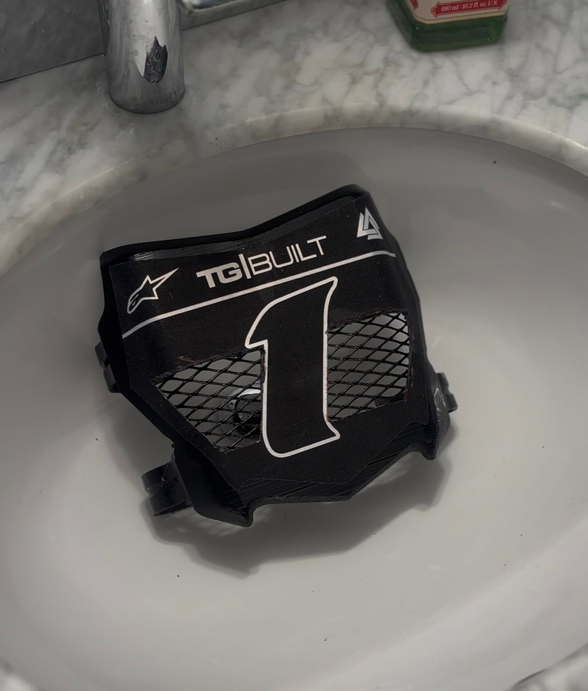 Vented Motocutz Style Plate